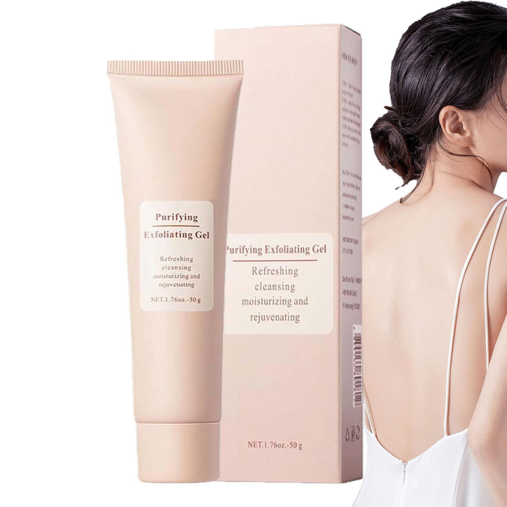 Exfoliating Gel and Gentle Face Scrub for Sensitive Skin, Deep Hydration Boost, 1pcs