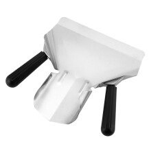 Popcorn Scoop Stainless Steel Double Handle NonSlip Grip for Dry Food Snacks Kitchen
