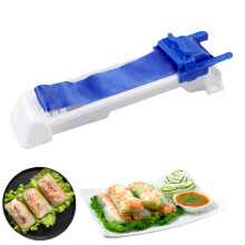 Spring Roll Maker and Sushi Roller with Manual Mechanism for DIY Lumpia, Cabbage and Vine Leaves