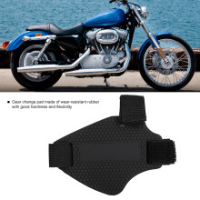 Motorrad-Schutzausrüstungs-Schuhüberzug aus schwarzem Gummi