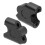 Motorcycle Handlebar Riser Clamp 22mm Universal Mount Adapter Black 7