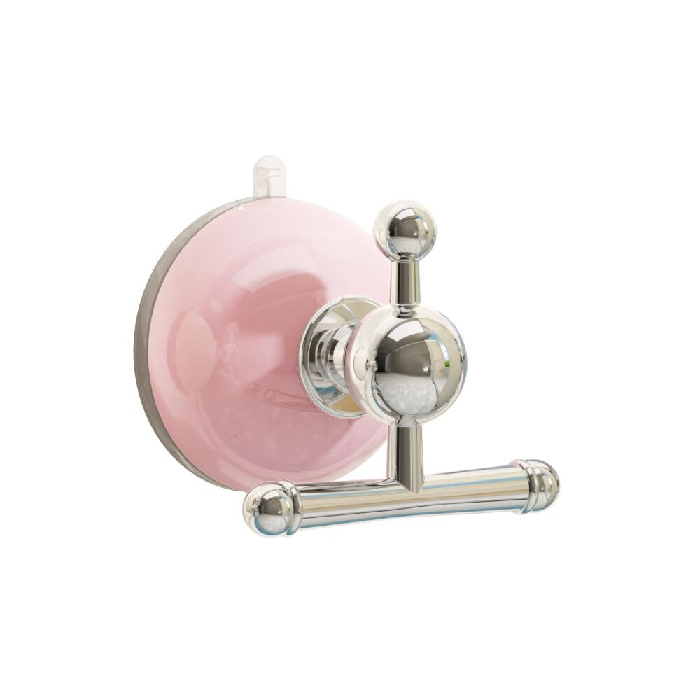 Waterproof Suction Cup Hooks Heavy Duty Nodrill Removable Reusable For Bathroom Kitchen Pink 9053599569404