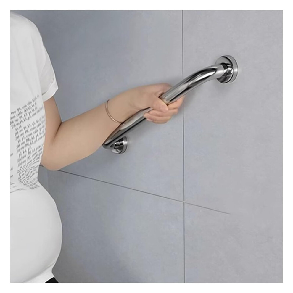 80cm 304 Stainless Steel Shower Grab Bar AntiSlip Bathroom Safety Handrail for Elderly