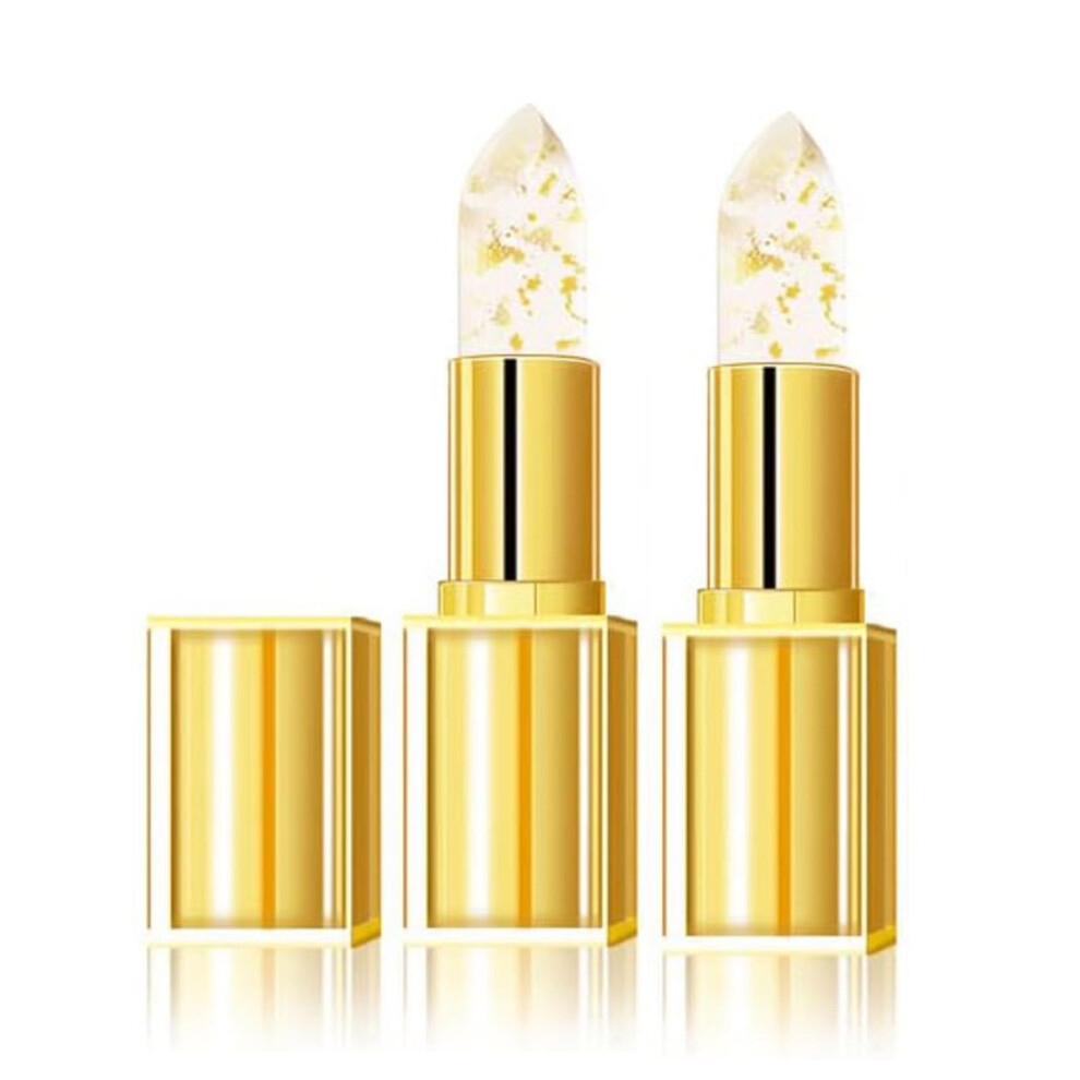 Color Changing Lipstick 2Pcs, pH Temperature Reactive, Long Lasting Transferproof, Moisturizing