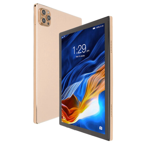 Tablet Android 12 de 10,1 polegadas com processador octa-core, tela HD IPS, bateria de alta capacidade e longa duração, ideal para streaming e 2