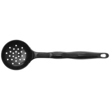 4 oz Round Perforated Nylon Spoodle for Precise Portion Control and Fast Liquid Drainage
