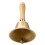 Multi Functional Hand Bell With Loud Ringing Solid Brass Material Rust Resistant Extra Loud Sound Wooden Handle Call Bell For Weddings Churches 5