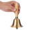Multi Functional Hand Bell With Loud Ringing Solid Brass Material Rust Resistant Extra Loud Sound Wooden Handle Call Bell For Weddings Churches 3