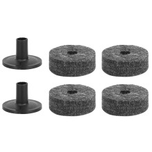 Protect Cymbals Soft Grey Cymbal Stand Felt Washer Drum Felts Replacement Good Material Improves Sound And Performance Easy To Install Lightweight