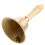 Multi Functional Hand Bell With Loud Ringing Solid Brass Material Rust Resistant Extra Loud Sound Wooden Handle Call Bell For Weddings Churches 8