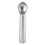 Wassermelone Aluminium Eisportionierer 18 cm Silber 2