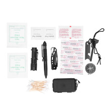 Ultimate Survival Gear, Incorporating Parachute Cord & Fire Starter For Versatile Outdoor Activities