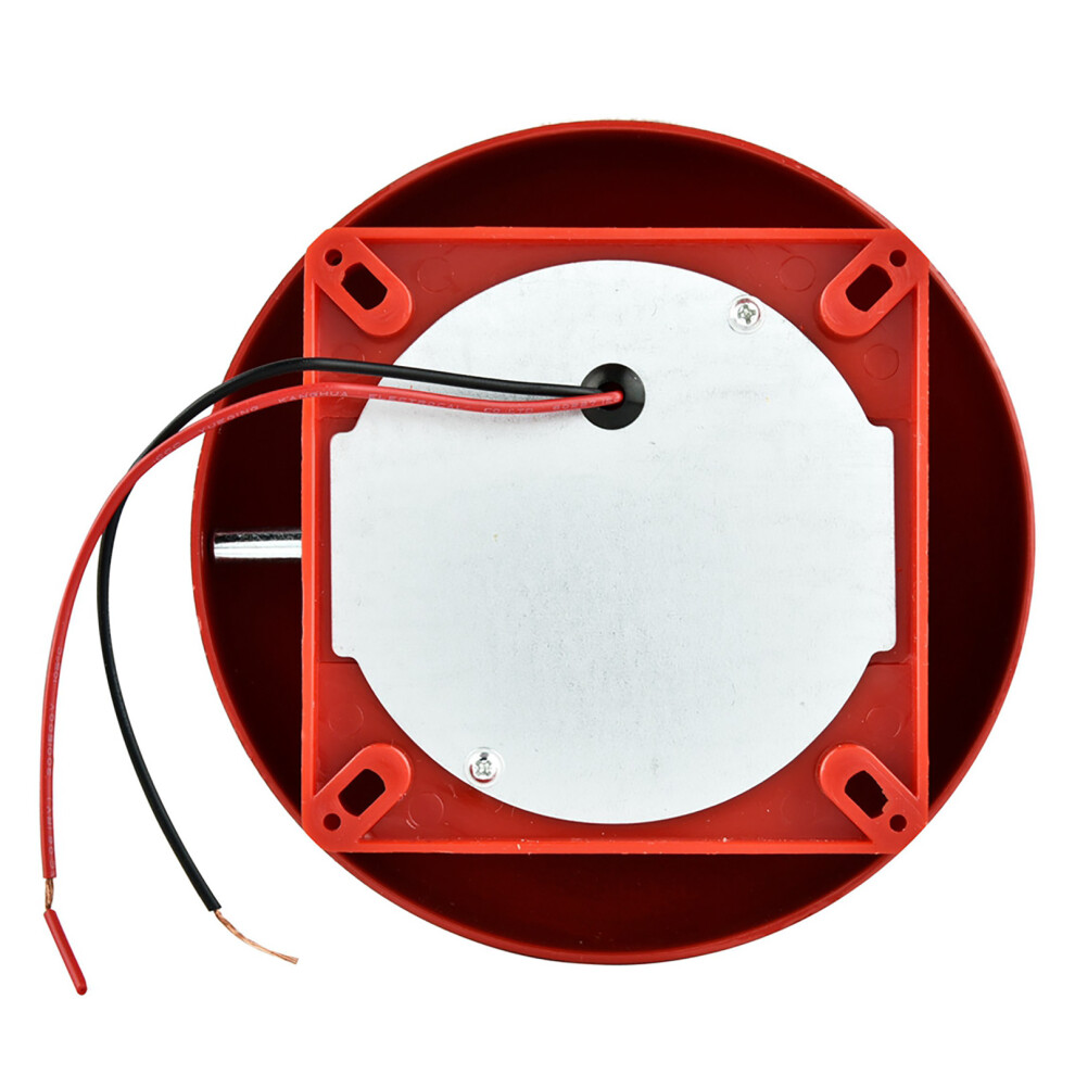 Reliable 24V Metal Round Fire & Security Alarm Bell In Red Color 6921382852473