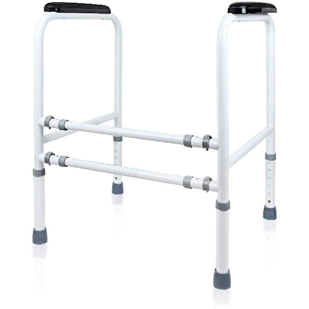 Grab Bars Adjustable NonSlip Bathroom Handrail 400Kg Load Capacity Rustproof Toilet Support