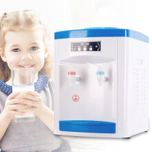 Loading Countertop Water Cooler Dispenser Hot and Cold Freestanding Mini Desktop Blue