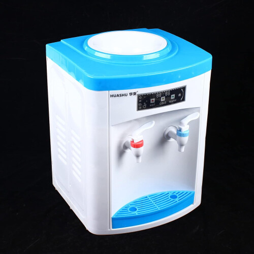Loading Countertop Water Cooler Dispenser Hot and Cold Freestanding Mini Desktop Blue 2