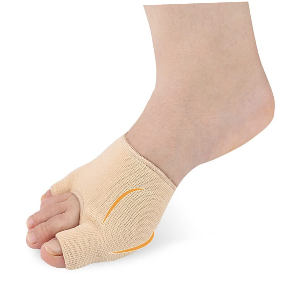 Bunion Corrector and Adjustable Bunion Splint for Big Toe Alignment with Breathable Elastic Sleeve