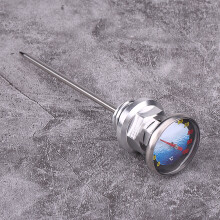 123cc / 125cc Aluminum Oil Dipstick Temperature for Motorcycle Motocross Silver