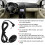 Versatile 3.5mm Car Stereo Mic 1.2m Cable for GPS & Bluetooth 4