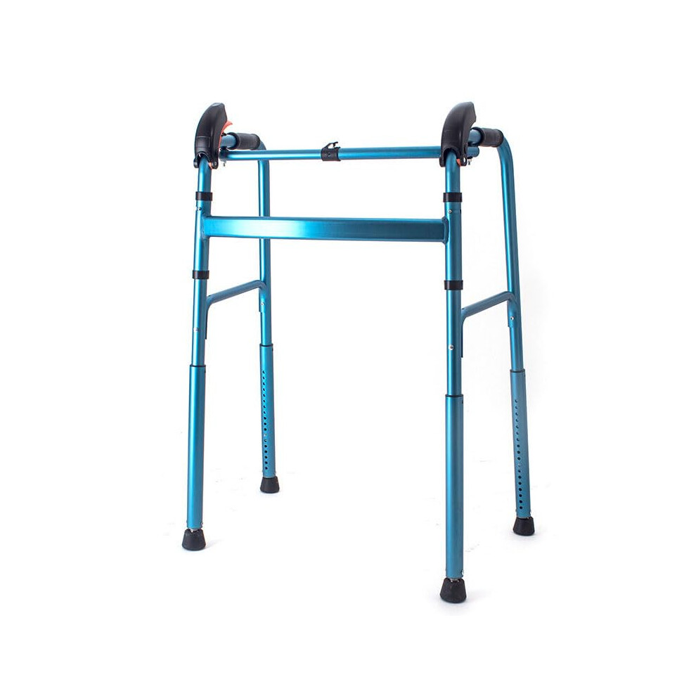 Adjustable walking frame, foldable walking aid, stair climbing aid for elderly people with disabilities