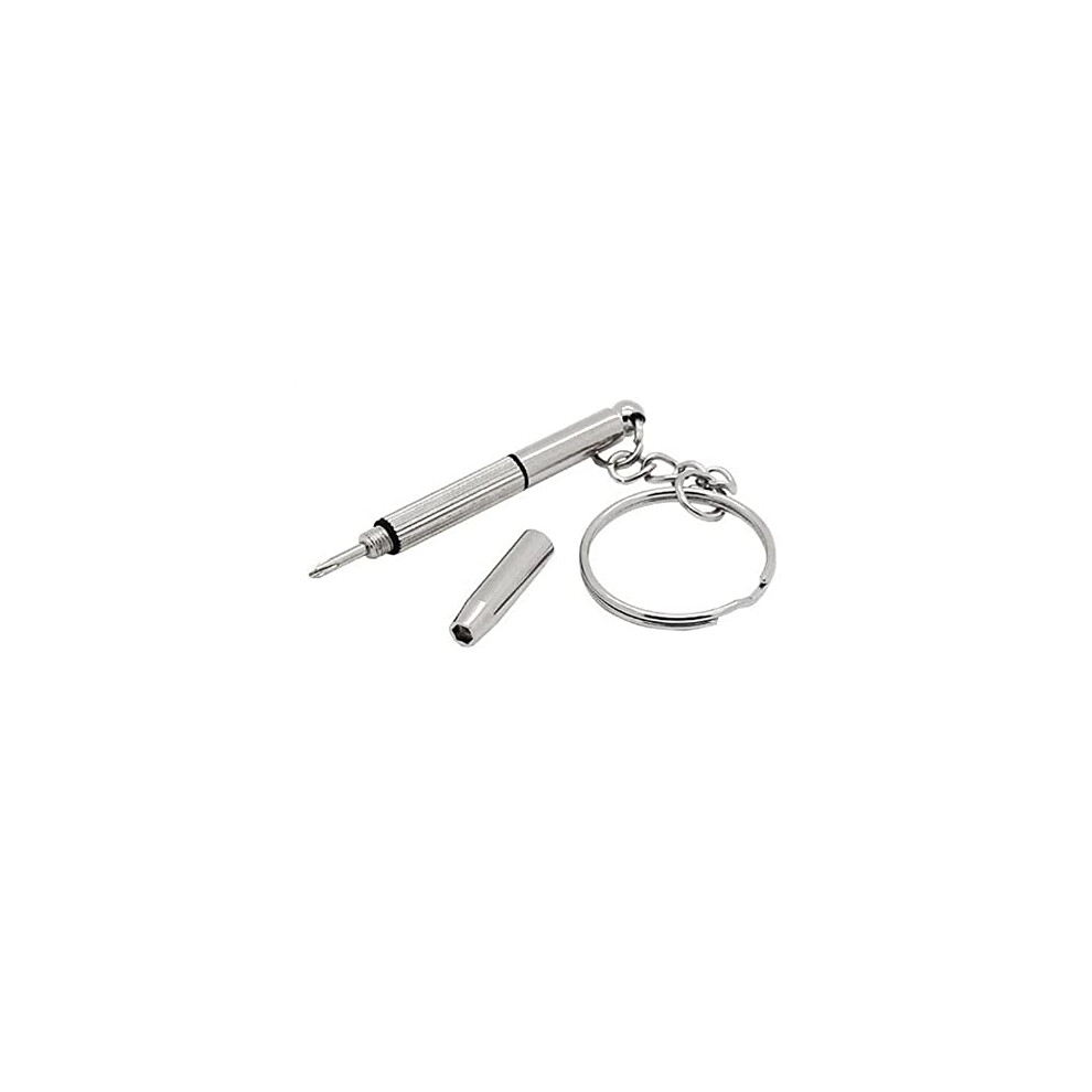 Eyeglass Screwdriver 3In1 Mini Keychain Tool For Quick Eyewear And Watch 9070919220340