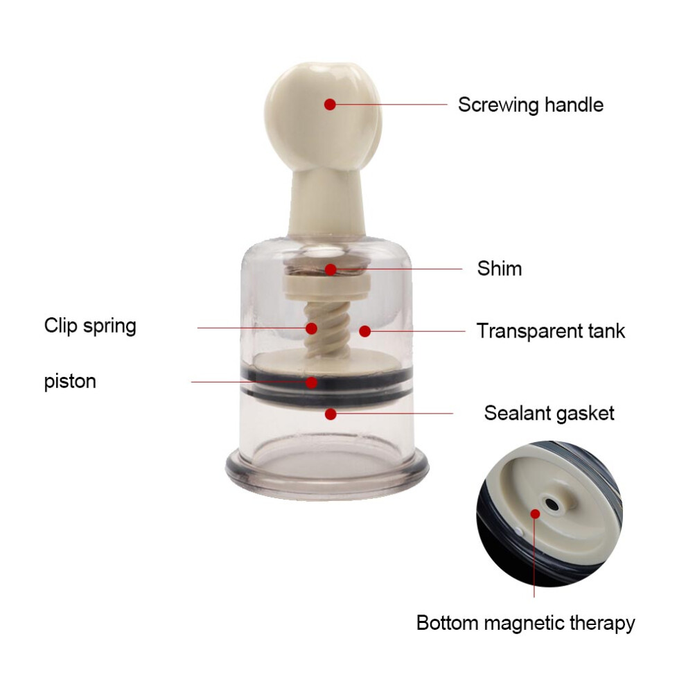 Health Care Vacuum Cupping Cup Acupuncture Massager 3# Pain Relief Tool