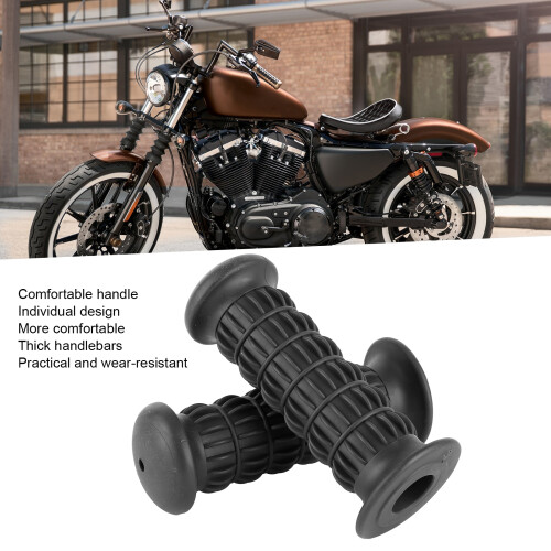Gummigriffe XL833/CB400/CG125 - 22/25 mm Schwarz 2