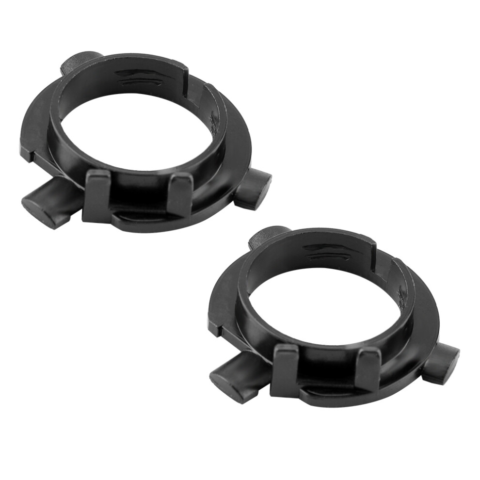 H7 Headlight Bulb Adapter Base Holder 2Pcs For Kia K5 Hyundai Santafe Vehicle 4191382855565