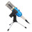 Streaming Microphone With Wide Ranging Frequency Response, Foldable And Adjustable Tripod For Versatile Placement, Exceptional Audio Clarity For 4