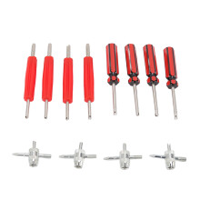 Automotive Tire Repair Tool Valve Core Removal Tool Universal Fit Portable Design Car Motorcycle Truck Compatible Rust Resistant Easy To Use ABS