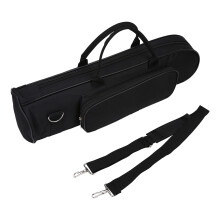 Soft Trumpet Case, Thick Padded Waterproof Bag with Gripped Handle, Lightweight Durable Gig Bag for Trumpet with Adjustable Shoulder Strap and