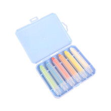 Washable Chalk for Kids, Adjustable Chalk With Holder, Dustless Non-Toxic Colored Sidewalk Chalk for Indoor Outdoor Art Play, Water-Soluble Chalk,