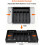 Expandable Silverware Drawer Organizer with 8 Compartments, Adjustable Utensil Tray for Kitchen (White) 2