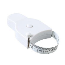 Body Measuring Tape with Dual Scale Display and Automatic Retraction for Waist Abdomen Arms Fitness