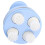 Katzenmassagegerät 14x10 cm, 2000mAh, USB, blau 1