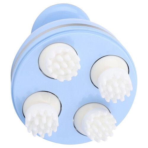 Katzenmassagegerät 14x10 cm, 2000mAh, USB, blau
