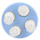 Katzenmassagegerät 14x10 cm, 2000mAh, USB, blau 9