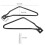 Universeller Eisen-Satteltaschenhalter schwarz 2er-Pack 8