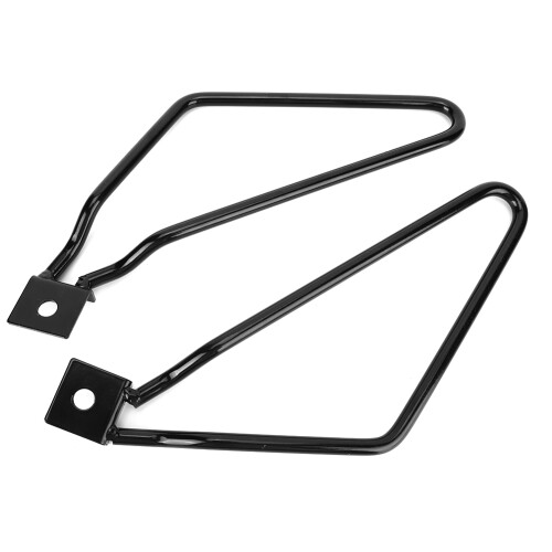Universeller Eisen-Satteltaschenhalter schwarz 2er-Pack 2