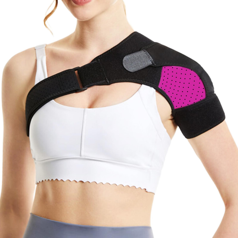 Shoulder Brace with Targeted Compression Support, Adjustable Fit for Men and Women, Injury Recovery