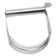Stainless Steel Dough Cutter and Pastry Blender with Ergonomic NonSlip Grip for Baking