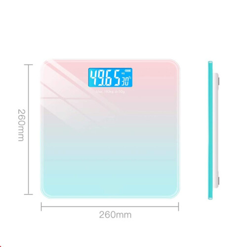 Digital Bathroom Scale with Smart App Integration, Backlit LED Display and StepOn Activation 1