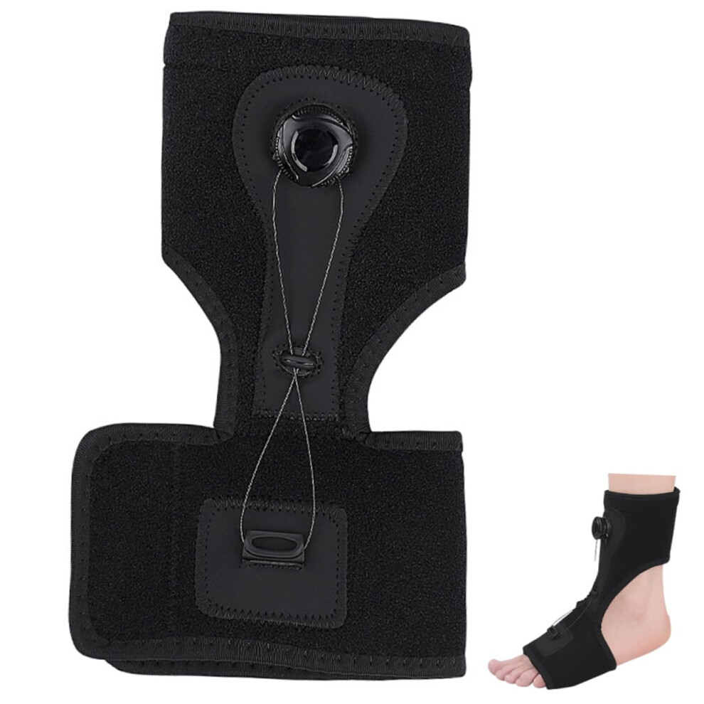 Ankle Brace for Foot Drop and Plantar Fasciitis with Adjustable Support and Breathable Comfort