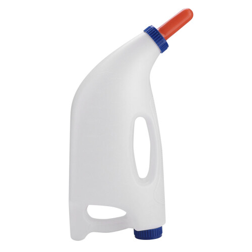 4 L Kalbfütterungsflasche mit Griff weiß 1