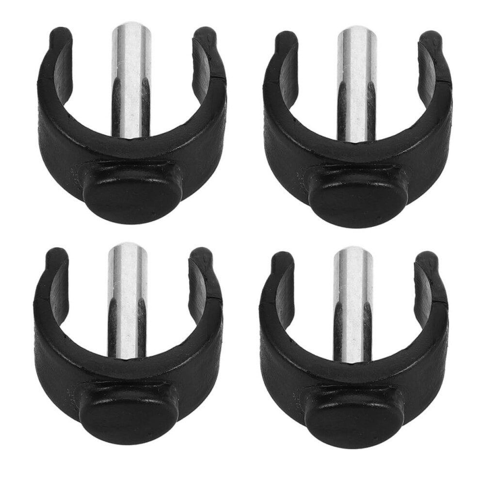 4pcs Cane Replacement Pin Locks Steel Crutch Pin Locks for Hiking Poles and Walking Aids