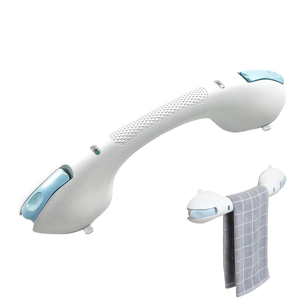 Grab Bars for Bathtubs and Showers, 120kg Heavy Duty NoDrill Suction Cup Rail with AntiSlip Grip for Elderly