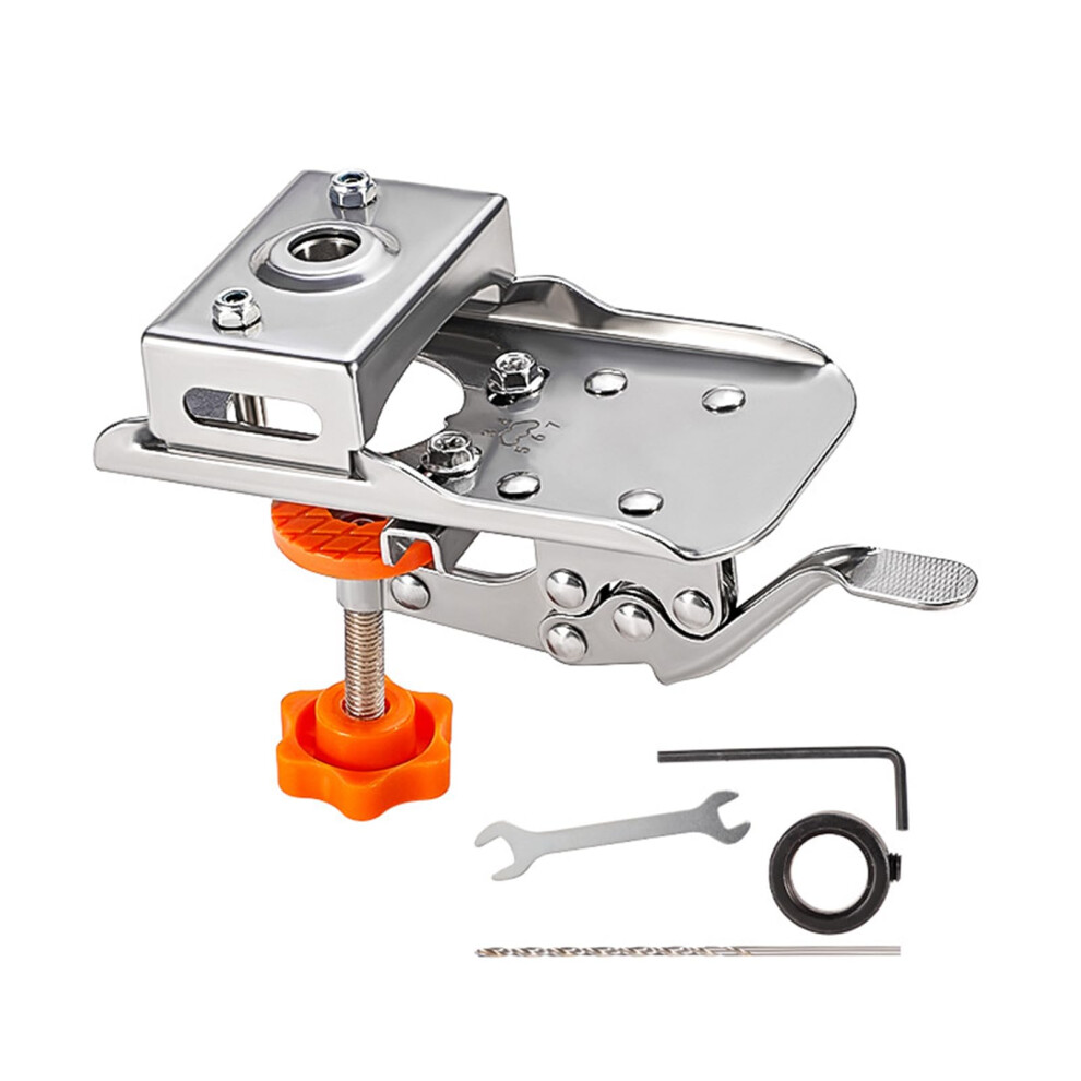 35Mm Hinge Boring Jig With Accurate Drill Guide For Cabinet Door Installation Woodworking Tool 9174973205678