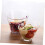 4pcs Clear Angled Serving Bowls with NonSlip Base, Stackable Plastic Salad Bowls for Parties 2
