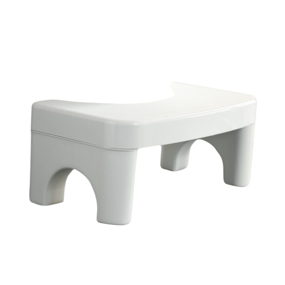 Toilet Stool White PP Foot Rest Improves Bathroom Posture Small Kids Bathroom Stool