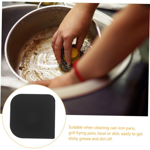 Kitchen Scraper NonScratch Pan Scraper Tool for Cookware Cleaning Pots and Pans 1